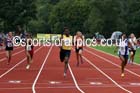 Womens and Girls 100 metres at the Northern Inter-Counties under-17s and 15s at Witton Park, Blackburn. Photo: David T. Hewitson/Sports for All Pics